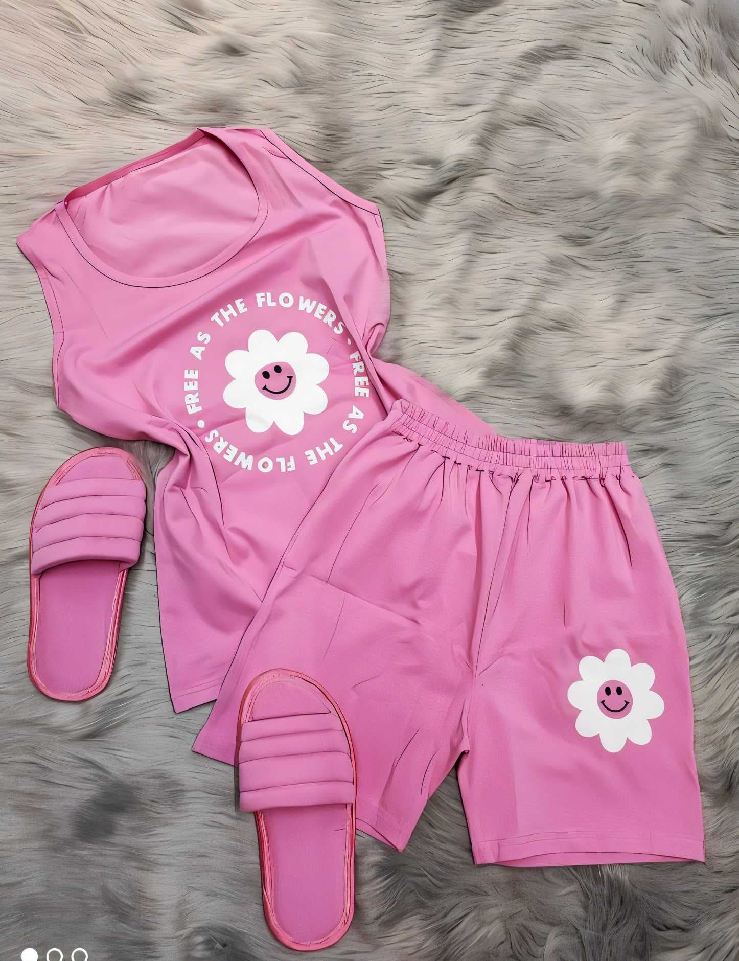 pajama shorts Pink  M