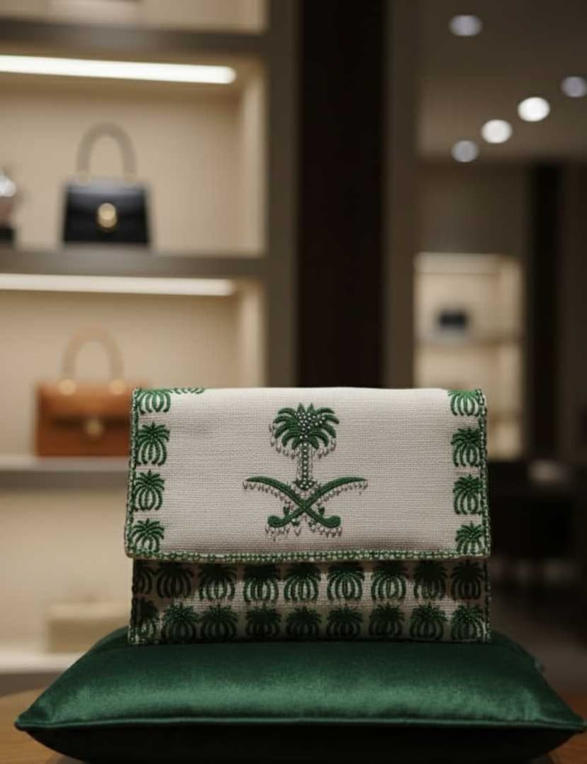 Luxurious handbag with an elegant design inspired by Saudi heritage - 2