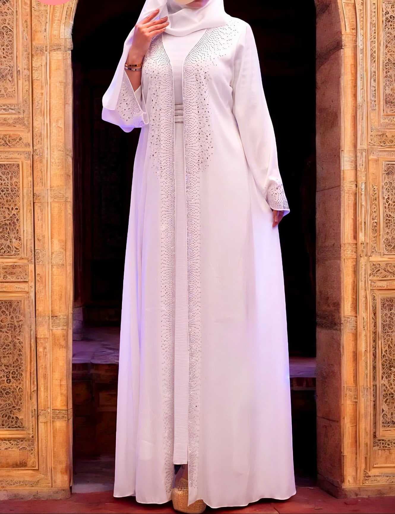 White Abaya 4XL
