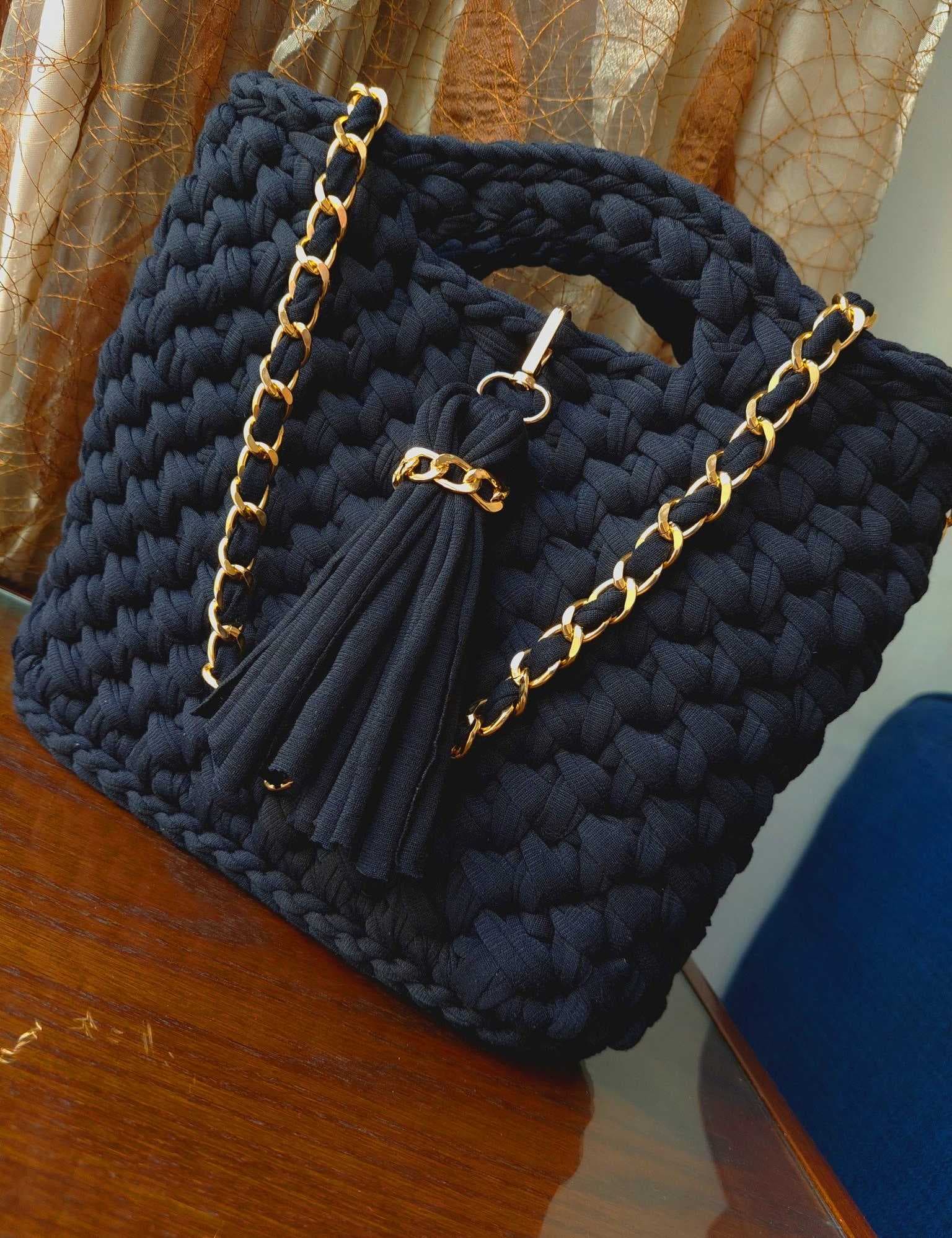 A stylish handmade summer black