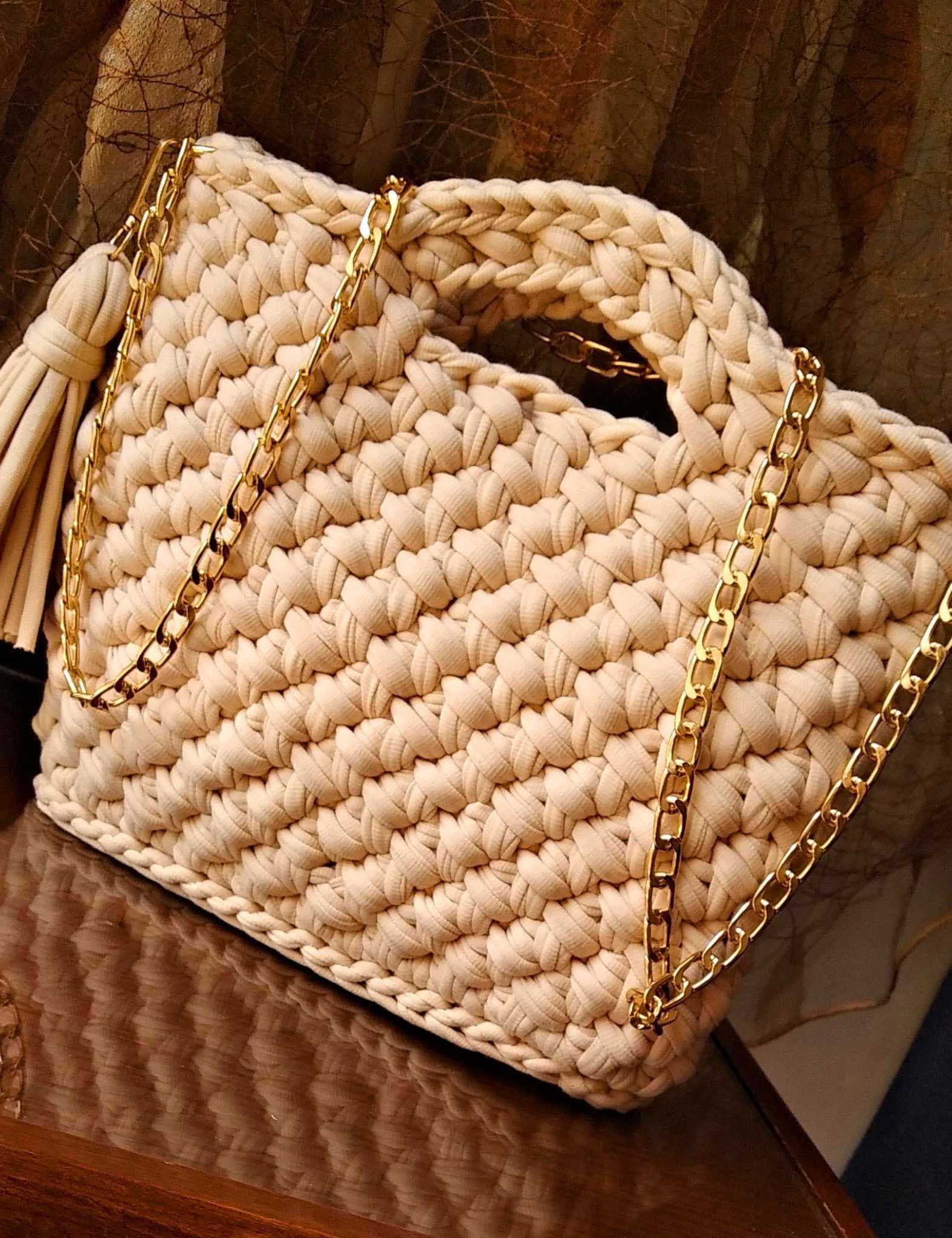 A stylish handmade summer Beige