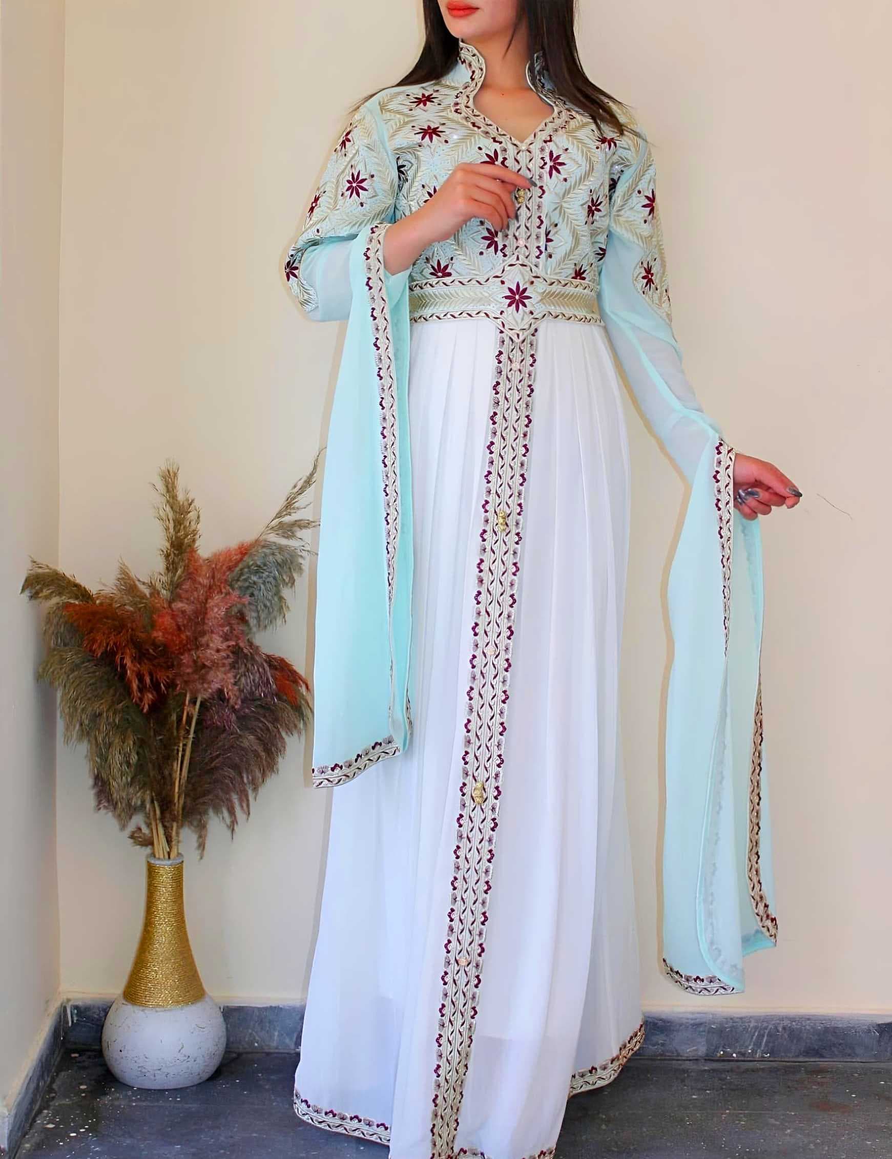 Royal Kaftan light Blue 2XL
